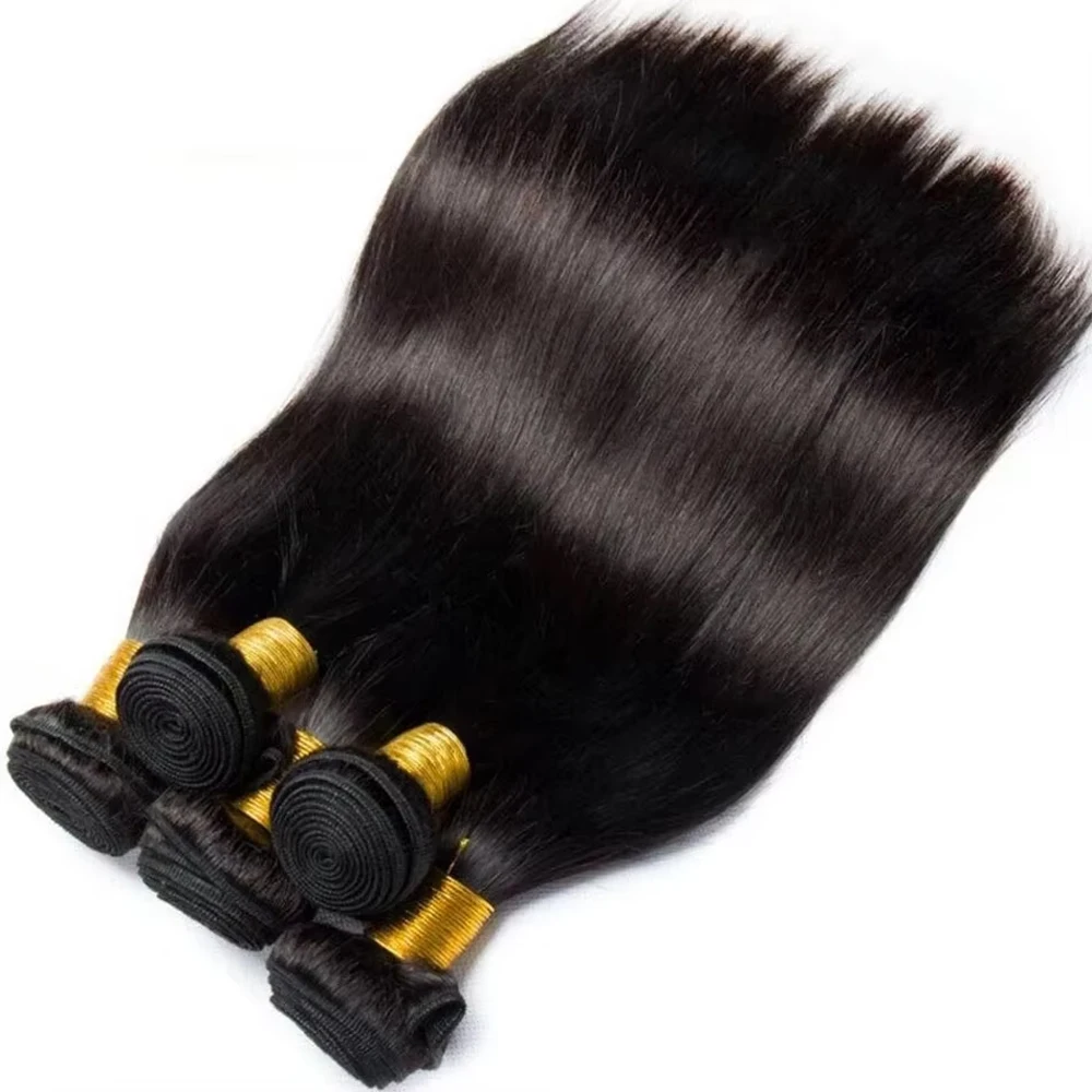 30-40 Inch Straight Human Hair Bundles Remy Extensions - Image 2